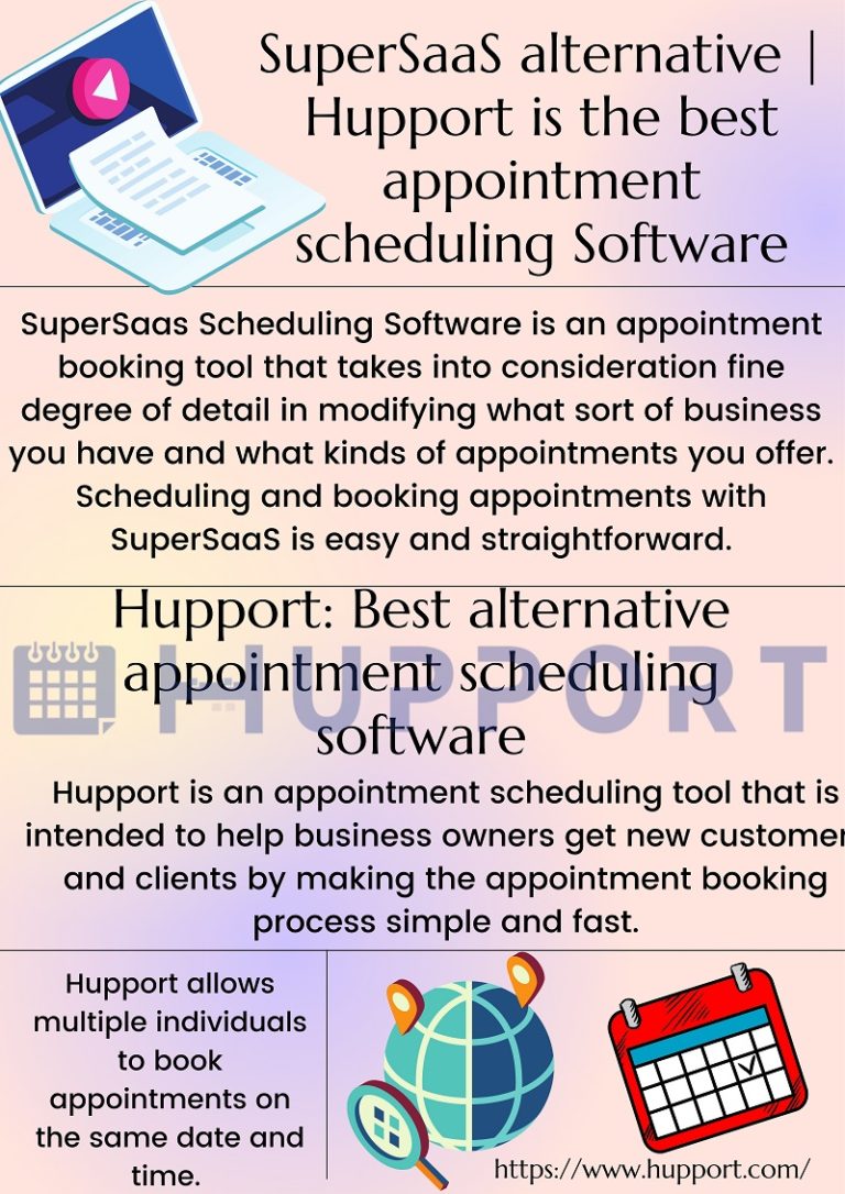 Supersaas Alternative Hupport Is The Best Appointment Scheduling